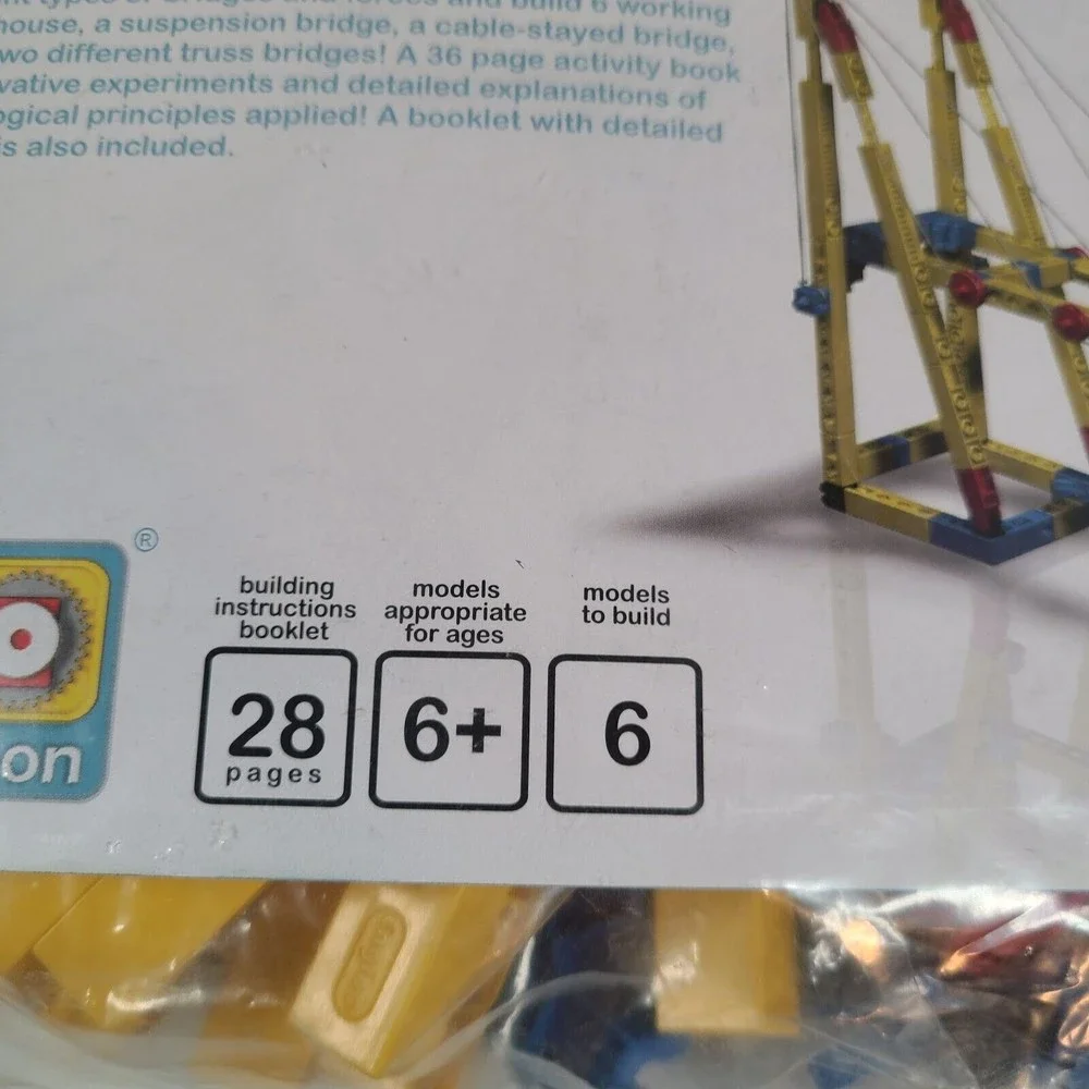 Engino Discovering STEM Construction Kit, Structures Buildings and Bridges